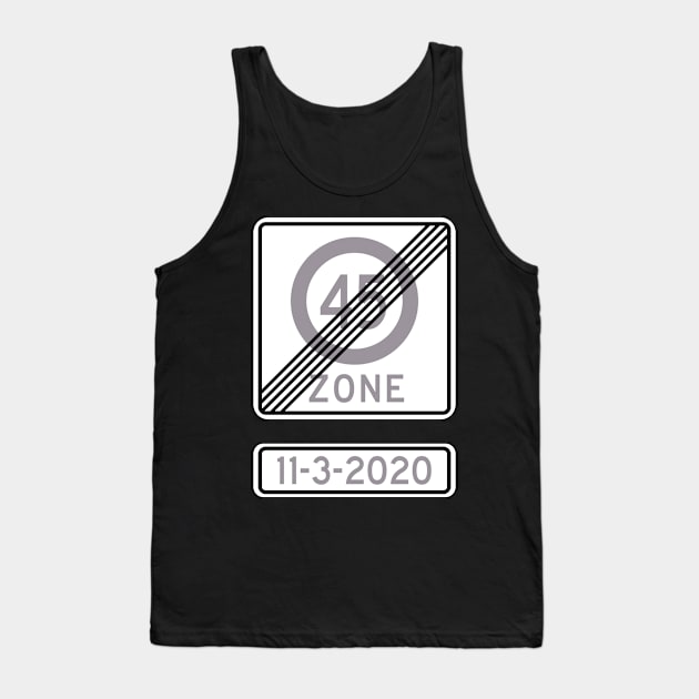 End of 45 Tank Top by Stuart Waddell Photography and Design